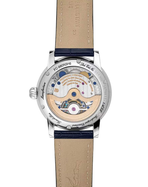 Frederique Constant 康斯登 Manufacture 自製機芯陀飛輪腕錶 39mm FC-980N3H6