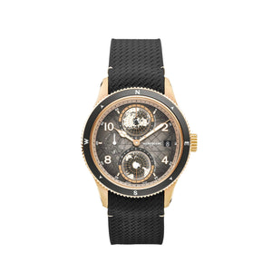 MontBlanc 萬寶龍 1858 Geosphere 世界時區 0 Oxygen 零氧 Monte Rosa 18k玫瑰金 43mm MB134018