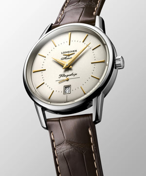 LONGINES 浪琴錶 Flagship 旗艦復刻系列機械腕錶 38.50mm L47954782