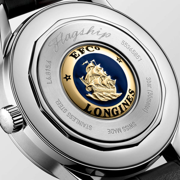 LONGINES 浪琴 Flagship 旗艦系列復刻月相機械腕錶 38.5mm L48154022