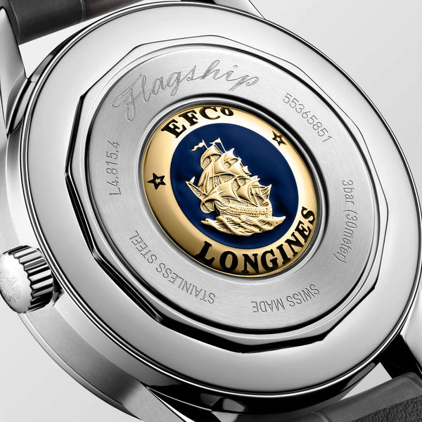 LONGINES 浪琴 Flagship 旗艦系列復刻月相機械腕錶 38.5mm L48154522