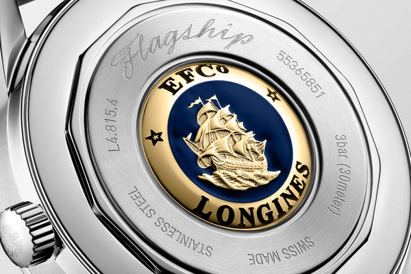 LONGINES 浪琴旗艦系列復刻月相機械腕錶 38.5mm L48154722