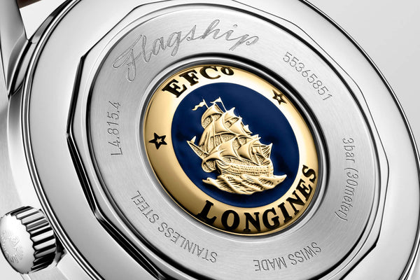LONGINES 浪琴旗艦系列復刻月相機械腕錶 38.5mm L48154782
