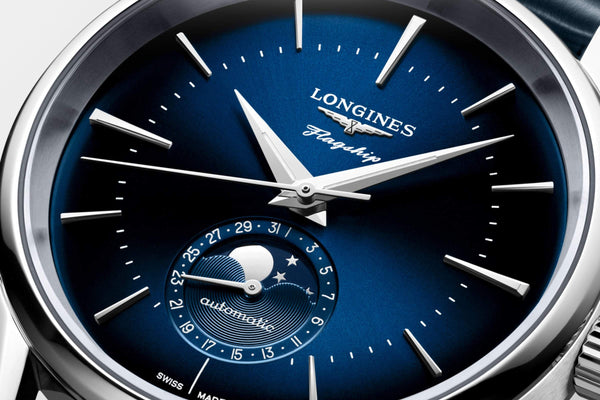 LONGINES 浪琴旗艦系列復刻月相機械腕錶 38.5mm L48154922