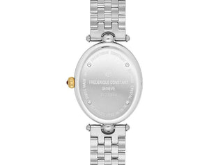 Frederique Constant 康斯登 Classics系列藝術羅馬橢圓型PVD黃金石英女錶 30x25mm FC-200MPW2V23B