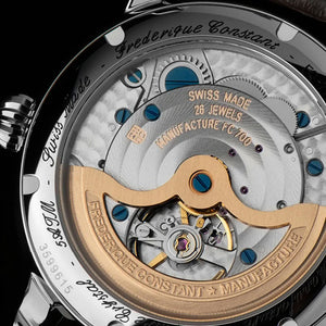 Frederique Constant 康斯登 Manufacture 自製機芯世界時區腕錶 42mm FC-718KWM4H6