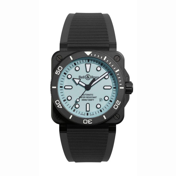 Bell & Ross 柏萊士 BR 03 DIVER FULL LUM CERAMIC 陶瓷300米潛水自動腕錶 42mm