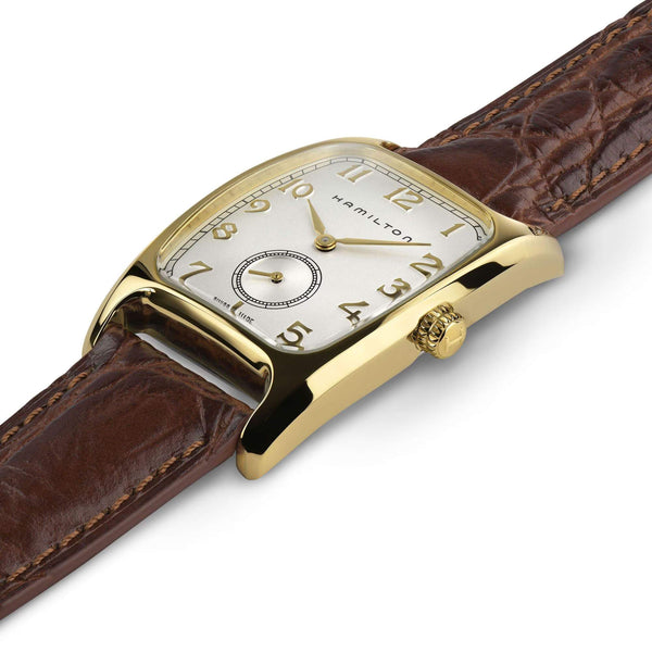 Hamilton 漢米爾頓美國經典系列 BOULTON 印第安那瓊斯石英腕錶 27mm x 31.6mm H13431553