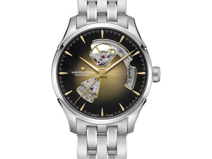 HAMILTON 漢米爾頓 JAZZMASTER 爵士系列 OPEN HEART 80小時自動腕錶 40mm H32675101