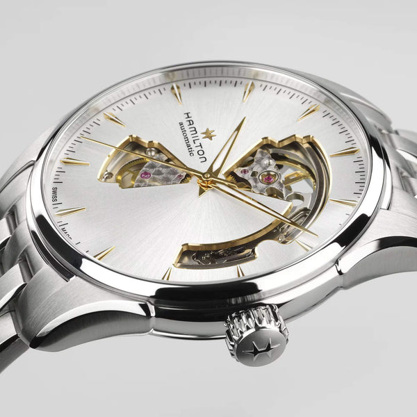 Hamilton 漢米爾頓 Jazzmaster 爵士系列鏤空腕錶 40mm H32675151