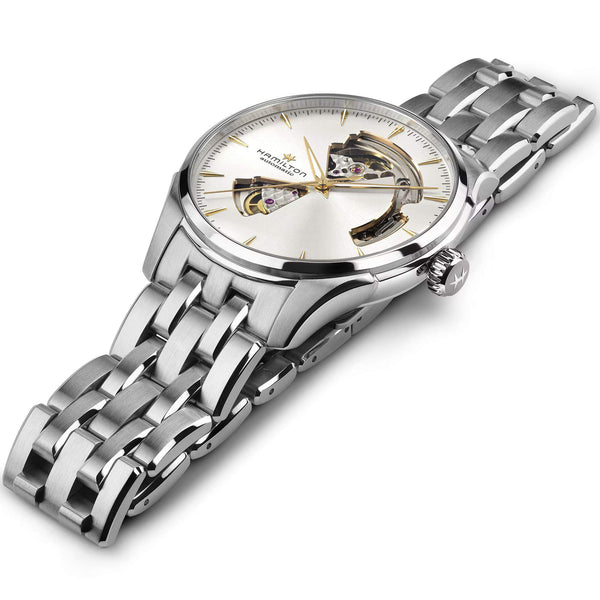 Hamilton 漢米爾頓 Jazzmaster 爵士系列鏤空腕錶 40mm H32675151
