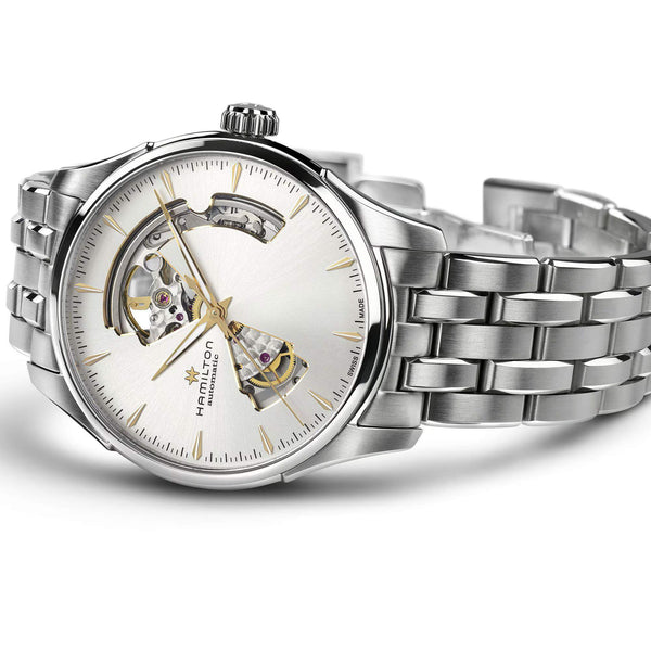 Hamilton 漢米爾頓 Jazzmaster 爵士系列鏤空腕錶 40mm H32675151
