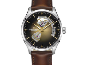 HAMILTON 漢米爾頓 JAZZMASTER 爵士系列 OPEN HEART 80小時自動腕錶 40mm H32675501