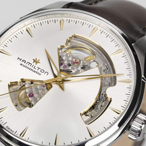 Hamilton 漢米爾頓 Jazzmaster 爵士系列鏤空腕錶 40mm H32675551