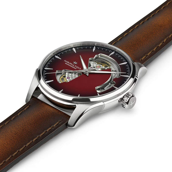 Hamilton 漢米爾頓 Jazzmaster 爵士系列鏤空機械腕錶 40mm H32675570