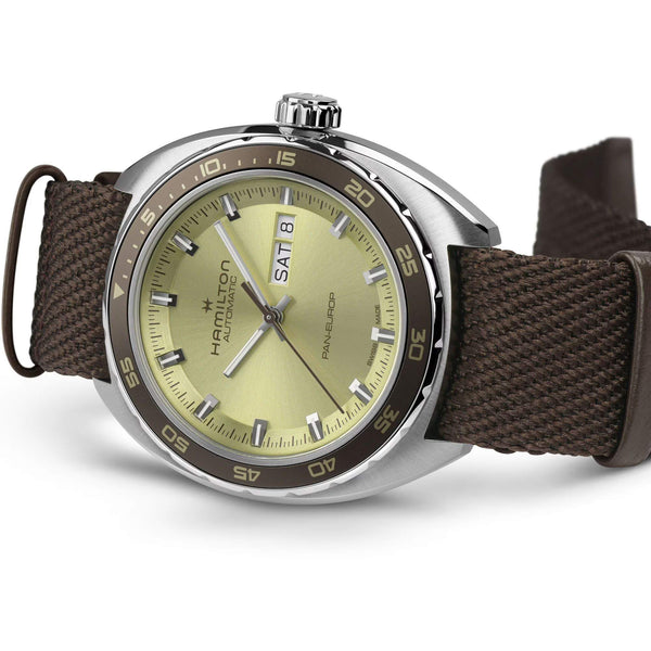 Hamilton 漢米爾頓美國經典系列 PAN EUROP 星期日曆機械腕錶 H35445860