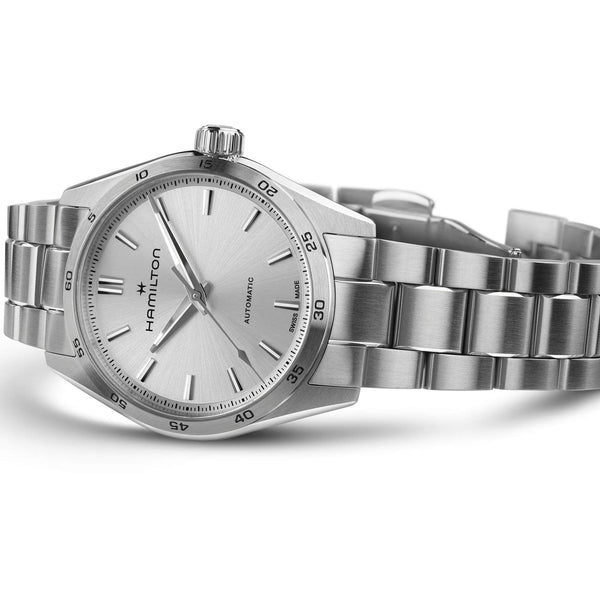 Hamilton 漢米爾頓 Jazzmaster 爵士系列Performer機械腕錶 34mm H36105150