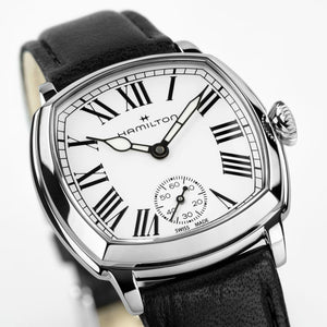 Hamilton 漢米爾頓美國經典系列 Cushion Mechanical 小秒針手上鍊機芯 30mm H36109710