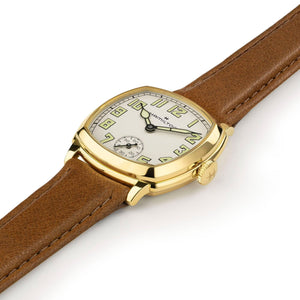 Hamilton 漢米爾頓美國經典系列 Cushion Mechanical 黃金色PVD小秒針手上鍊機芯 30mm H36119520