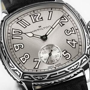 Hamilton 漢米爾頓美國經典系列 Cushion Mechanical 鐫刻小秒針手上鍊機芯 34mm H36149710