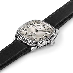 Hamilton 漢米爾頓美國經典系列 Cushion Mechanical 鐫刻小秒針手上鍊機芯 34mm H36149710
