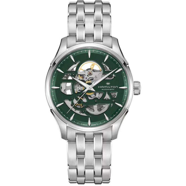 HAMILTON 漢米爾頓 JAZZMASTER 爵士系列 Skeleton 80小時鏤空自動腕錶 40mm H42535160