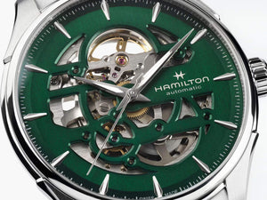 HAMILTON 漢米爾頓 JAZZMASTER 爵士系列 Skeleton 80小時鏤空自動腕錶 40mm H42535160