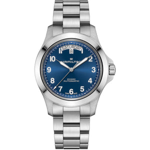 Hamilton 漢米爾頓 Khaki Field 卡其野戰 King Day-Date 星期日期80小時自動上鍊機械錶 40mm H64475140