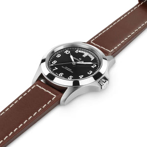 Hamilton 漢米爾頓 Khaki Field 卡其野戰 King Day-Date 星期日期80小時自動上鍊機械錶 40mm H64475531