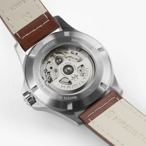 Hamilton 漢米爾頓 Khaki Field 卡其野戰 King Day-Date 星期日期80小時自動上鍊機械錶 40mm H64475540
