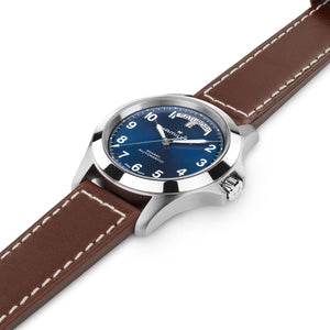 Hamilton 漢米爾頓 Khaki Field 卡其野戰 King Day-Date 星期日期80小時自動上鍊機械錶 40mm H64475540