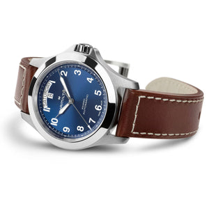 Hamilton 漢米爾頓 Khaki Field 卡其野戰 King Day-Date 星期日期80小時自動上鍊機械錶 40mm H64475540