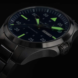 Hamilton 漢米爾頓 Khaki Aviation 卡其航空系列機械飛行錶 42mm H64635140