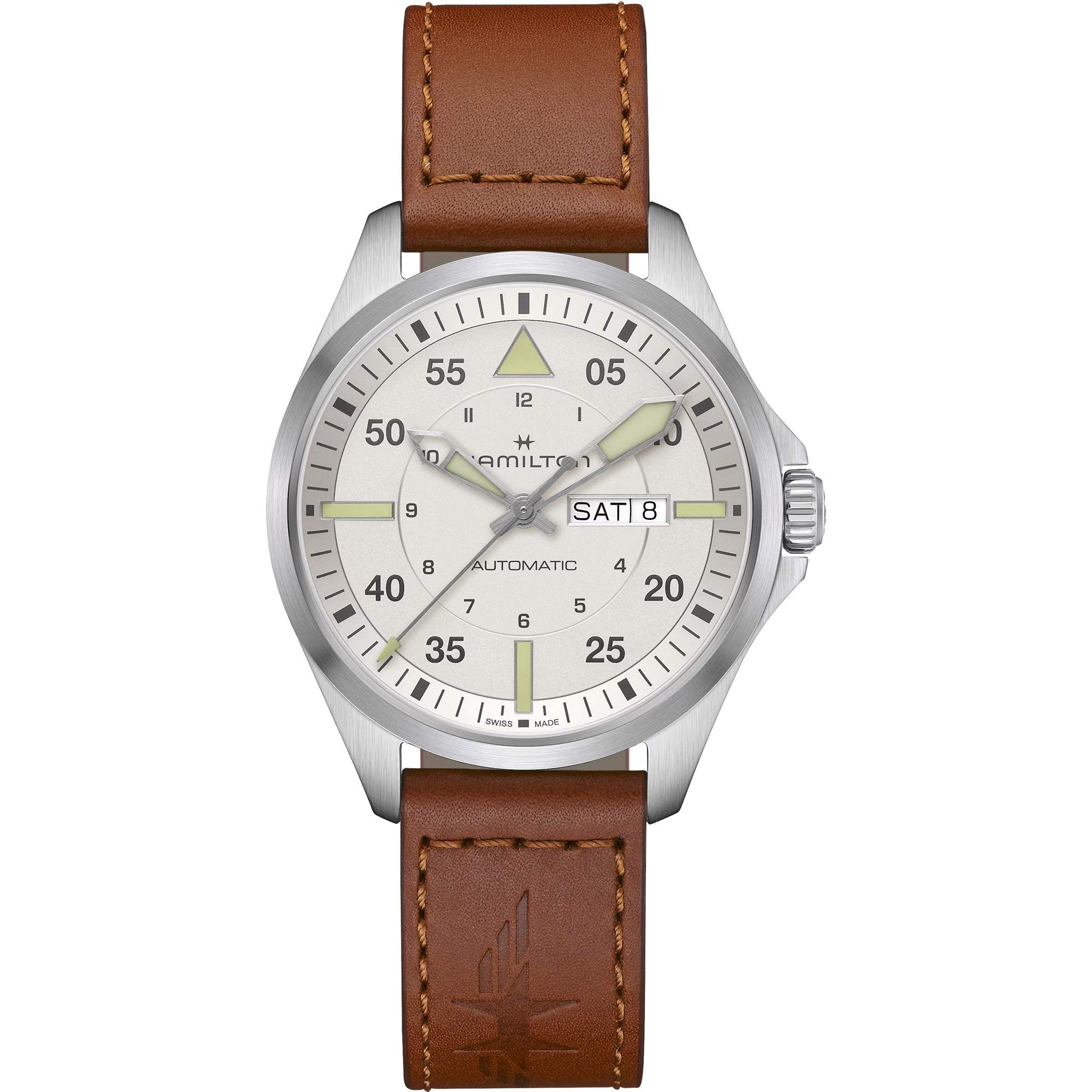 Купить Часы Hamilton Pilot Day Date Quartz