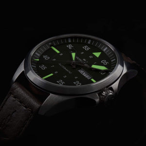 Hamilton 漢米爾頓 Khaki Aviation 卡其航空系列機械飛行錶 42mm H64635560