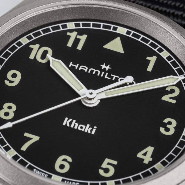 Hamilton 漢米爾頓 Khaki Field 卡其野戰石英軍事腕錶 33mm H69301430