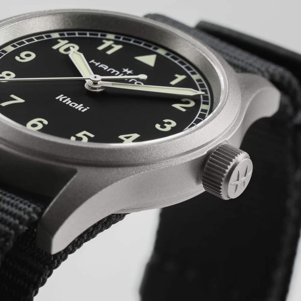 Hamilton 漢米爾頓 Khaki Field 卡其野戰石英軍事腕錶 33mm H69301430