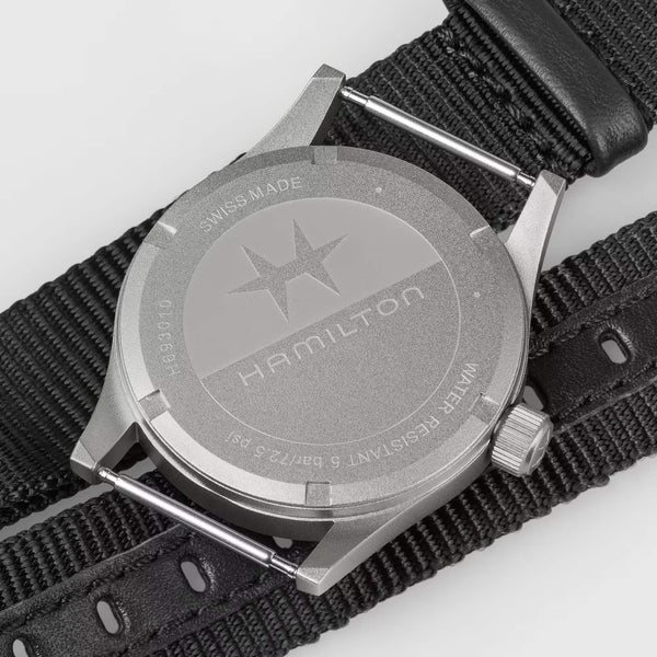 Hamilton 漢米爾頓 Khaki Field 卡其野戰石英軍事腕錶 33mm H69301430