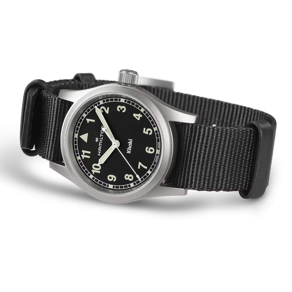 Hamilton 漢米爾頓 Khaki Field 卡其野戰石英軍事腕錶 33mm H69301430