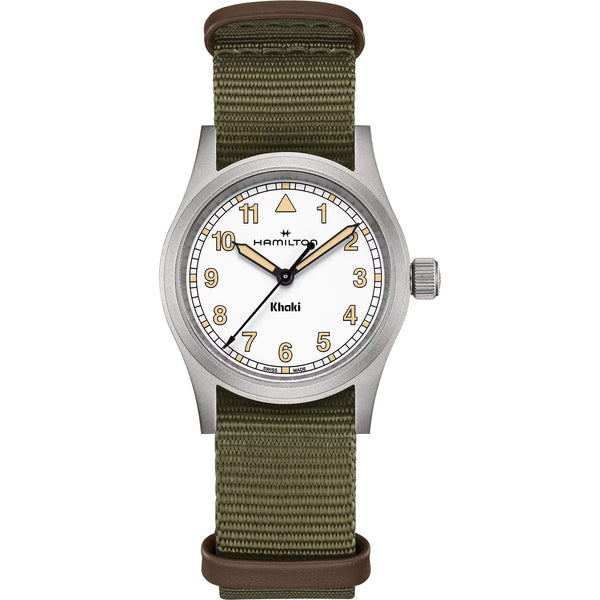 Hamilton 漢米爾頓 Khaki Field 卡其野戰石英軍事腕錶 33mm H69301910