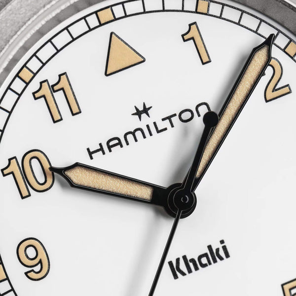 Hamilton 漢米爾頓 Khaki Field 卡其野戰石英軍事腕錶 33mm H69301910