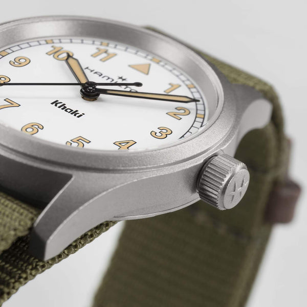 Hamilton 漢米爾頓 Khaki Field 卡其野戰石英軍事腕錶 33mm H69301910