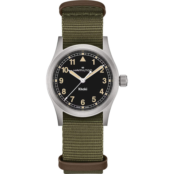 Hamilton 漢米爾頓 Khaki Field 卡其野戰石英軍事腕錶 33mm H69301930