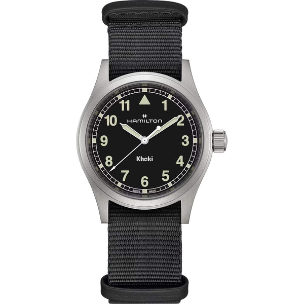 Hamilton 漢米爾頓 Khaki Field 卡其野戰石英軍事腕錶 38mm H69401430