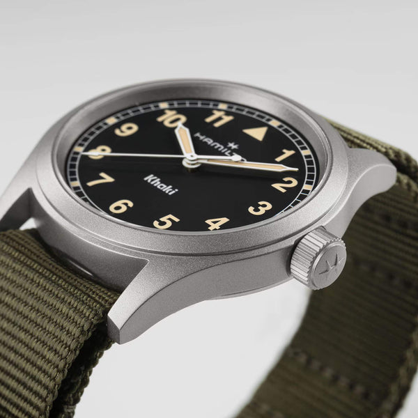 Hamilton 漢米爾頓 Khaki Field 卡其野戰石英軍事腕錶 38mm H69401930