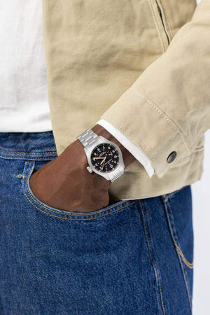 Hamilton 漢米爾頓 Khaki Field 卡其陸戰系列動力儲存機械腕錶 40mm H69509130