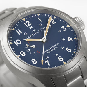 Hamilton 漢米爾頓 Khaki Field 卡其陸戰系列動力儲存手上鍊機械腕錶 40mm H69509140 - 新萬國鐘錶