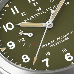 Hamilton 漢米爾頓 Khaki Field 卡其陸戰系列動力儲存手上鍊機械腕錶 40mm H69509160