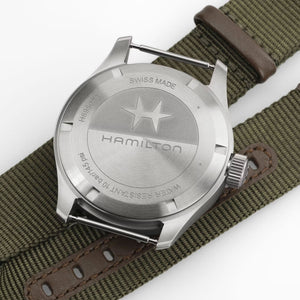 Hamilton 漢米爾頓 Khaki Field 卡其陸戰系列動力儲存機械腕錶 40mm H69509910 - 新萬國鐘錶