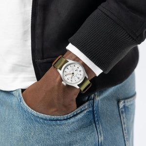 Hamilton 漢米爾頓 Khaki Field 卡其陸戰系列動力儲存機械腕錶 40mm H69509910 - 新萬國鐘錶